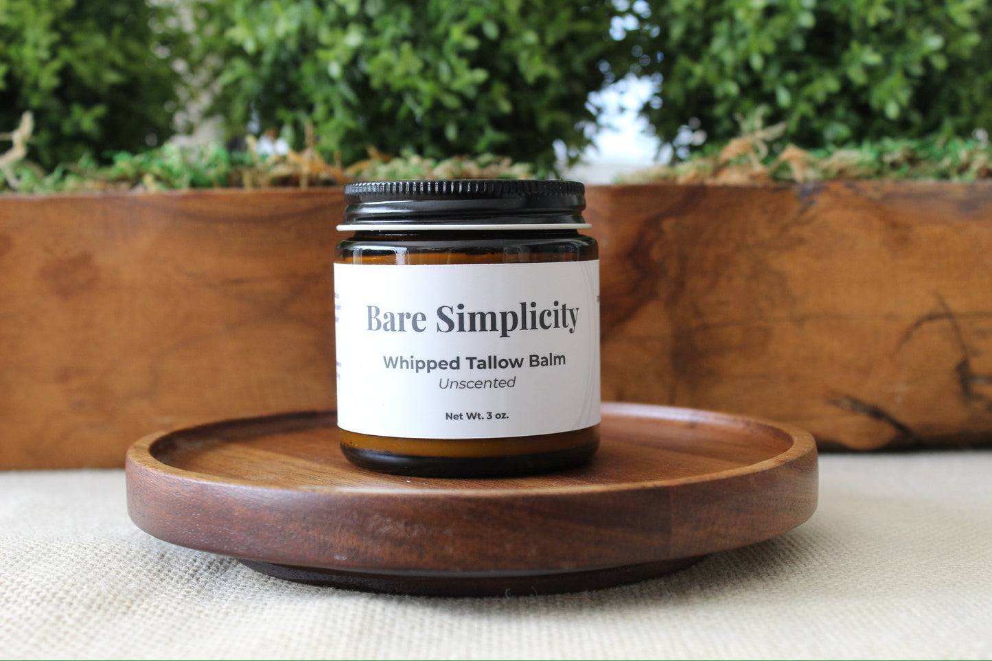 Unscented Tallow Balm | Pure Grass-Fed Skincare | Sensitive Skin Moisturizer