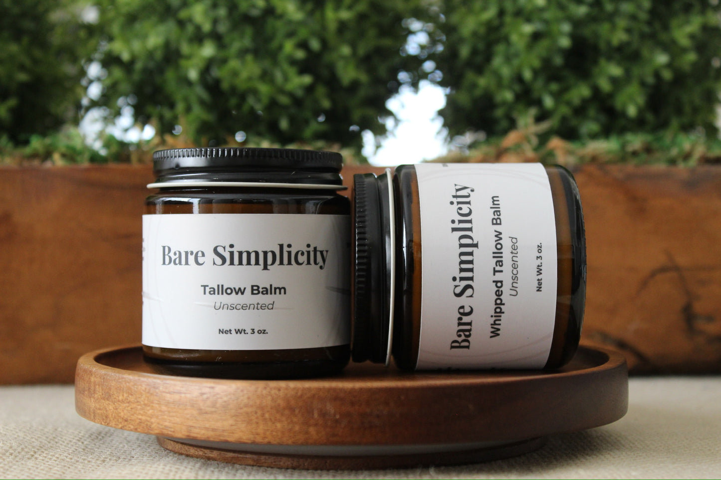 Unscented Tallow Balm | Pure Grass-Fed Skincare | Sensitive Skin Moisturizer